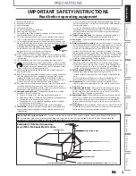 Preview for 3 page of Philips DVDR3545V/37 User Manual