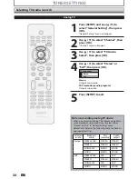 Preview for 34 page of Philips DVDR3545V/37 User Manual