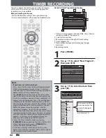 Preview for 42 page of Philips DVDR3545V/37 User Manual