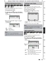 Preview for 75 page of Philips DVDR3545V/37 User Manual