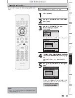 Preview for 85 page of Philips DVDR3545V/37 User Manual