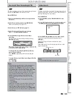 Preview for 105 page of Philips DVDR3545V/37 User Manual