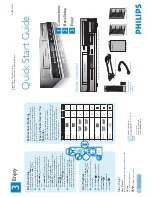 Preview for 1 page of Philips DVDR3545V - DVDr/ VCR Combo Quick Start Manual