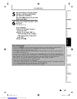 Preview for 55 page of Philips DVDR3575H/ User Manual