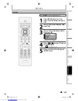 Предварительный просмотр 107 страницы Philips DVDR3575H/ User Manual