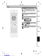 Предварительный просмотр 109 страницы Philips DVDR3575H/ User Manual