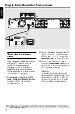 Предварительный просмотр 15 страницы Philips DVDR3588H User Manual