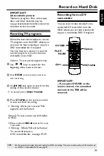 Предварительный просмотр 34 страницы Philips DVDR3588H User Manual