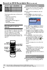 Предварительный просмотр 37 страницы Philips DVDR3588H User Manual