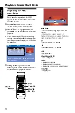 Предварительный просмотр 41 страницы Philips DVDR3588H User Manual