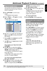 Предварительный просмотр 48 страницы Philips DVDR3588H User Manual