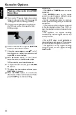 Предварительный просмотр 65 страницы Philips DVDR3588H User Manual