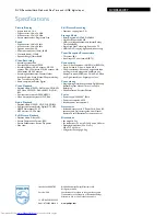 Preview for 3 page of Philips DVDR520H Specifications