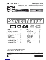 Philips DVDR5350H/05 Service Manual preview