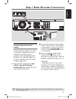 Предварительный просмотр 15 страницы Philips DVDR5350H User Manual