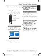 Предварительный просмотр 37 страницы Philips DVDR5350H User Manual