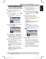 Предварительный просмотр 41 страницы Philips DVDR5350H User Manual