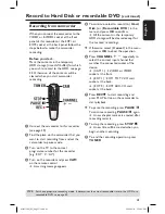 Предварительный просмотр 45 страницы Philips DVDR5350H User Manual