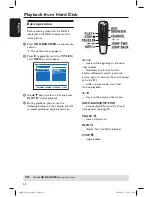 Предварительный просмотр 50 страницы Philips DVDR5350H User Manual