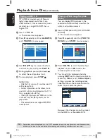 Предварительный просмотр 54 страницы Philips DVDR5350H User Manual