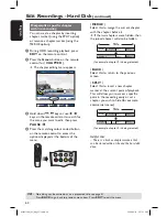 Предварительный просмотр 64 страницы Philips DVDR5350H User Manual