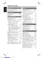 Preview for 6 page of Philips DVDR5520H User Manual