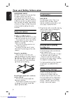 Preview for 8 page of Philips DVDR5520H User Manual