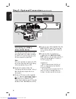 Preview for 22 page of Philips DVDR5520H User Manual