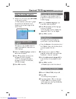 Preview for 33 page of Philips DVDR5520H User Manual