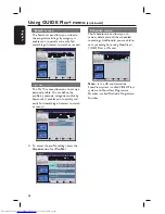 Preview for 36 page of Philips DVDR5520H User Manual