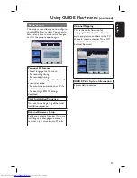 Preview for 37 page of Philips DVDR5520H User Manual