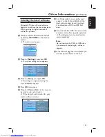 Preview for 101 page of Philips DVDR5520H User Manual