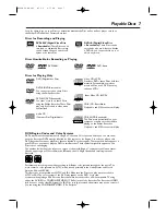 Предварительный просмотр 7 страницы Philips DVDR600VR/37 Owner'S Manual