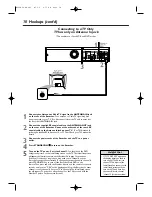 Предварительный просмотр 10 страницы Philips DVDR600VR/37 Owner'S Manual