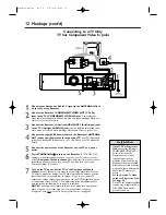 Предварительный просмотр 12 страницы Philips DVDR600VR/37 Owner'S Manual