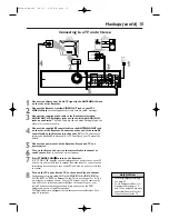 Предварительный просмотр 15 страницы Philips DVDR600VR/37 Owner'S Manual