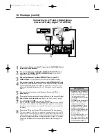 Предварительный просмотр 16 страницы Philips DVDR600VR/37 Owner'S Manual