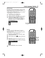 Предварительный просмотр 37 страницы Philips DVDR600VR/37 Owner'S Manual