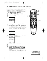 Предварительный просмотр 46 страницы Philips DVDR600VR/37 Owner'S Manual