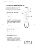 Preview for 46 page of Philips DVDR600VR Owner'S Manual