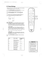 Preview for 52 page of Philips DVDR600VR Owner'S Manual