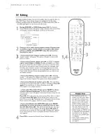 Preview for 54 page of Philips DVDR600VR Owner'S Manual