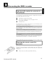 Предварительный просмотр 19 страницы Philips DVDR70/051 Operating Instructions Manual