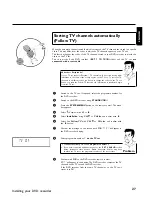 Предварительный просмотр 35 страницы Philips DVDR70/051 Operating Instructions Manual