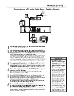 Предварительный просмотр 11 страницы Philips DVDR72 Owner'S Manual