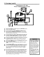 Предварительный просмотр 12 страницы Philips DVDR72 Owner'S Manual