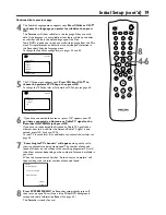 Предварительный просмотр 19 страницы Philips DVDR72 Owner'S Manual