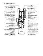 Предварительный просмотр 22 страницы Philips DVDR72 Owner'S Manual