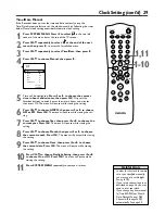 Предварительный просмотр 29 страницы Philips DVDR72 Owner'S Manual