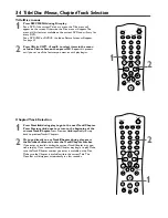 Предварительный просмотр 34 страницы Philips DVDR72 Owner'S Manual